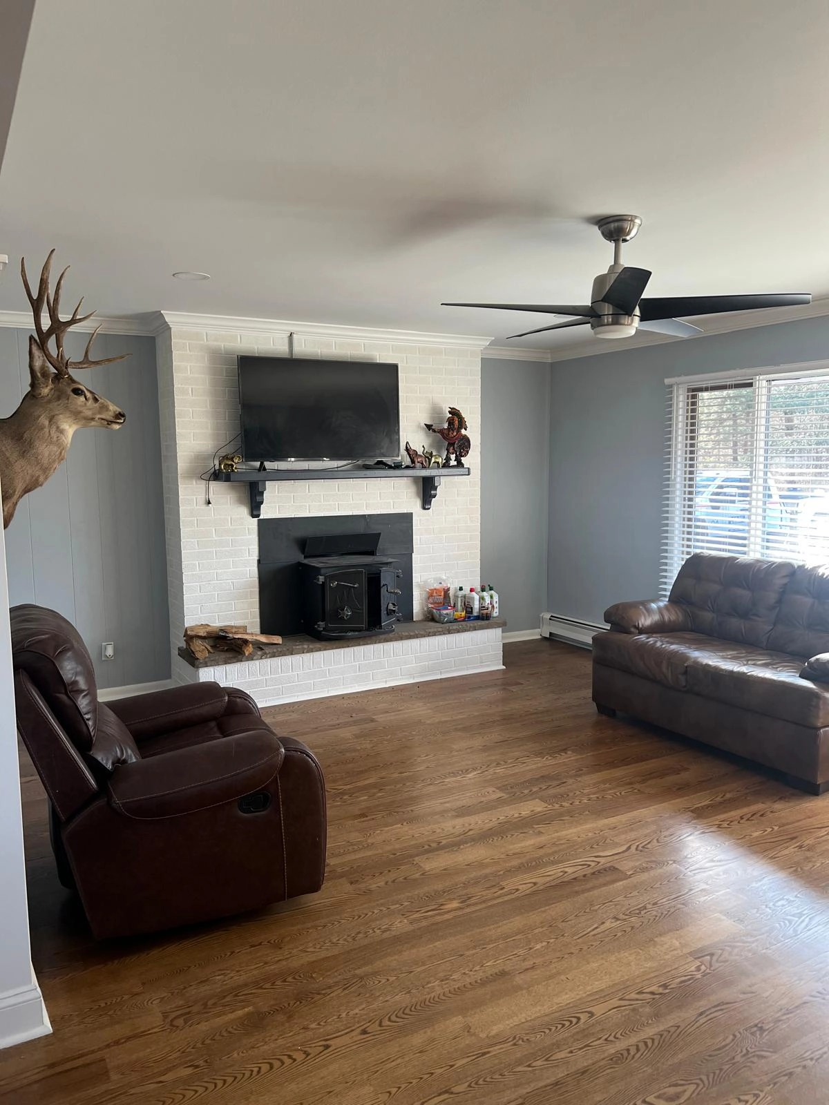 Custom Home Living Space